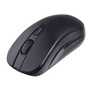 Мышь беспроводная Perfeo "POINTER", 4 кн, DPI 800-2400, USB, чёрн фото 1
