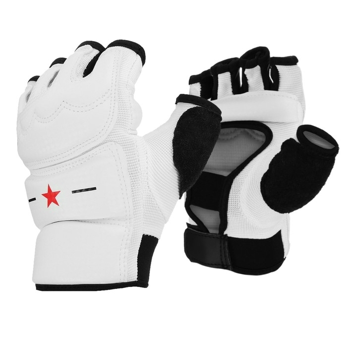 Перчатки для тхэквондо FIGHT EMPIRE, белые, размер M   4153987 фото 1