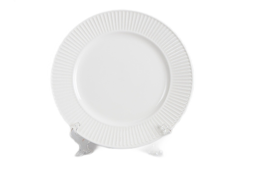 Тарелка плоская 20 см JEWEL Бьянко (new bone) фото 1