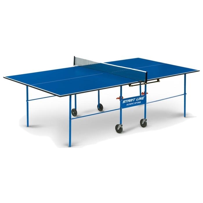 Стол теннисный Start line Olympic Optima BLUE с сеткой 6709869 фото 1