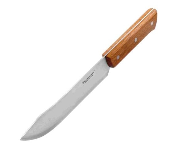 Нож кухонный "Sticking knife" 180х35х1,8мм, деревянная ручка TDA-5334 фото 1
