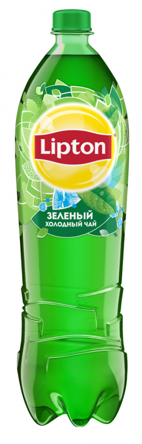 Чай холодный ЛИПТОН зеленый ПЭТ 0,5 л (12 шт/уп) фото 1