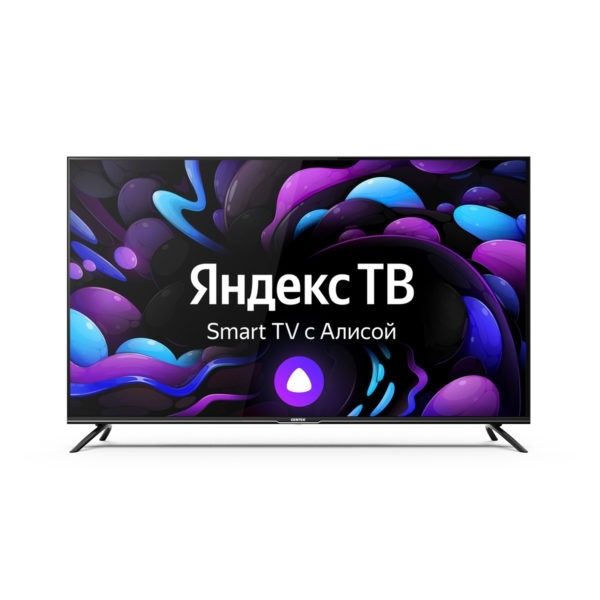 58_LED телевизор Centek CT-8558 SMART, 4K UltraHD, Wi-Fi, Bluetooth, HDMIx3, USBx2, DVB-T2 Яндекс ТВ фото 1