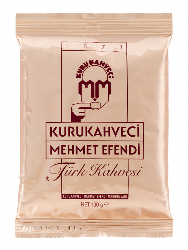 Кофе MEHMET EFENDI Турецкий молотый м/у 100 г (12 шт/уп) фото 1