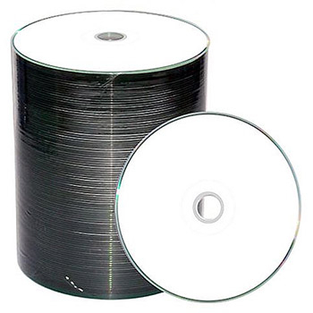 Диск CD-R " Mirex " printable inkjet 700 Мб 48х (полная заливка) bulk 100шт фото 1