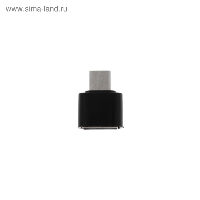 Адаптер LuazON Type-C - USB, цвет чёрный   4050891 фото 1