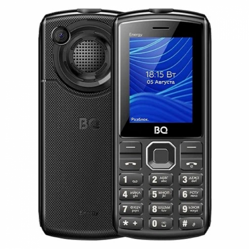 Сотовый телефон BQ M-2452 Energy, 2.4", 2sim, 32Мб, microSD, BT 3.0, FM, 4000мАч, черный 9247663 фото 1