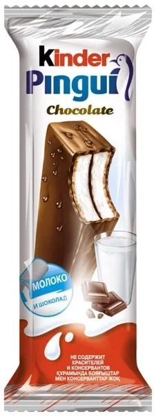 Шоколад КИНДЕР Пингви  30 г (30 шт/бл) фото 1