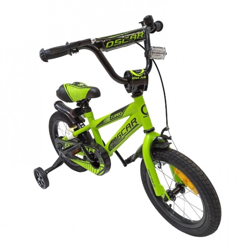 Вело. 14" Oscar TURBO 2023 T14 Light-Green new фото 1