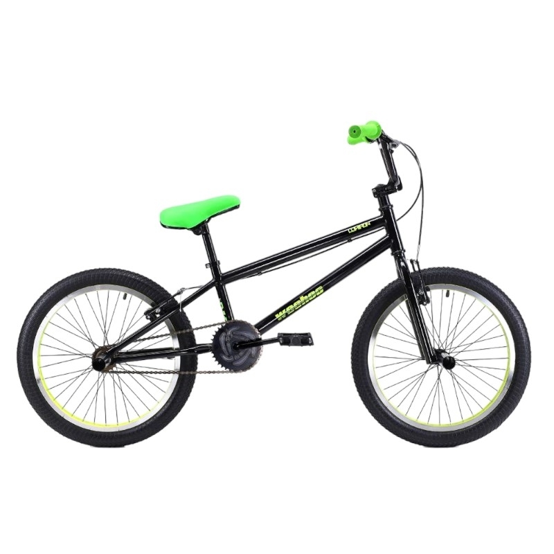Вело. 20" трюк. Comi. BIG Woohoo р. 18.7" BLACK NEON фото 1