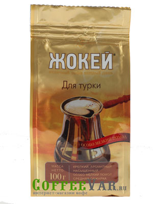 Кофе ЖОКЕЙ молотый м/у 100 г (24 шт/уп) фото 1