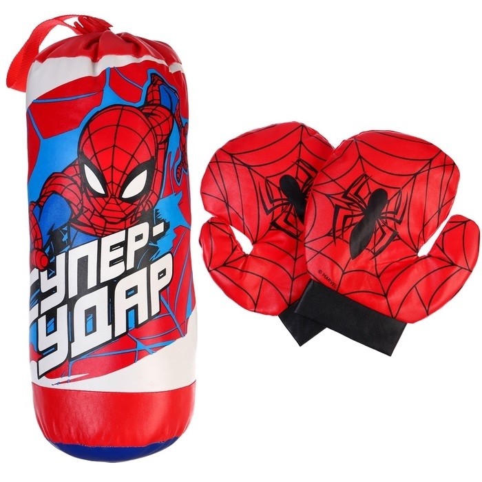Игровой набор для бокса "Супер-удар" Человек-паук   7904436 фото 1