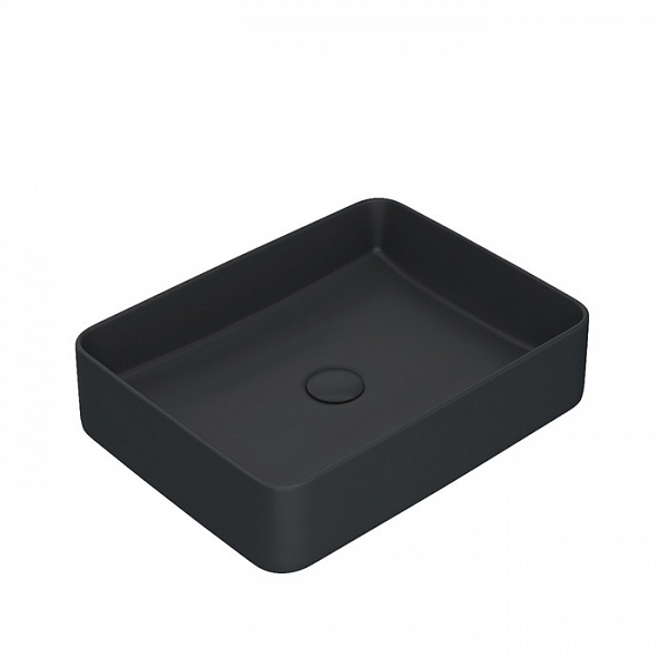 Умывальник накладной IDDIS Slide черный матовый SLIBM02i27 фото 1