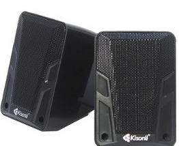 Акустическая система Kisonli A-505, mini, USB 2.0, мощность 3Wx2, в ассортименте фото 1