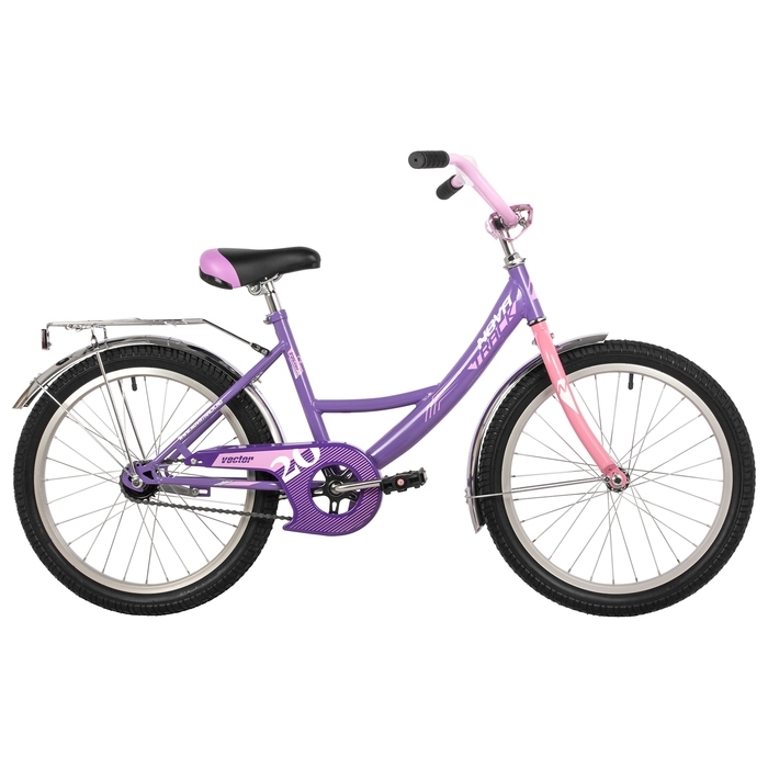 Велосипед 20" NOVATRACK VECTOR, фиолетовый 10323047 фото 1