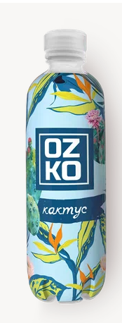 Напиток газированный OZKO кактус 0,5 л фото 1